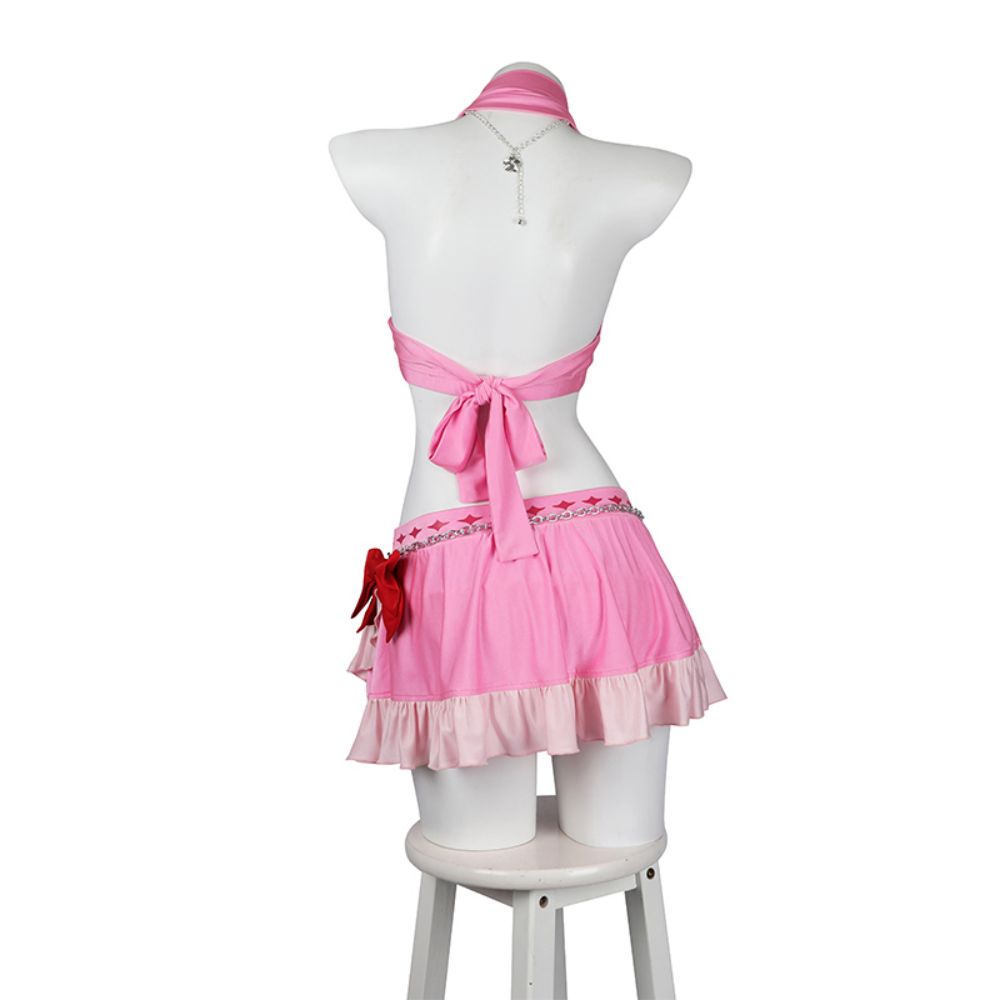 Final Fantasy Cosplay Costume Aerith Summer Swimwear Costume Cosplay