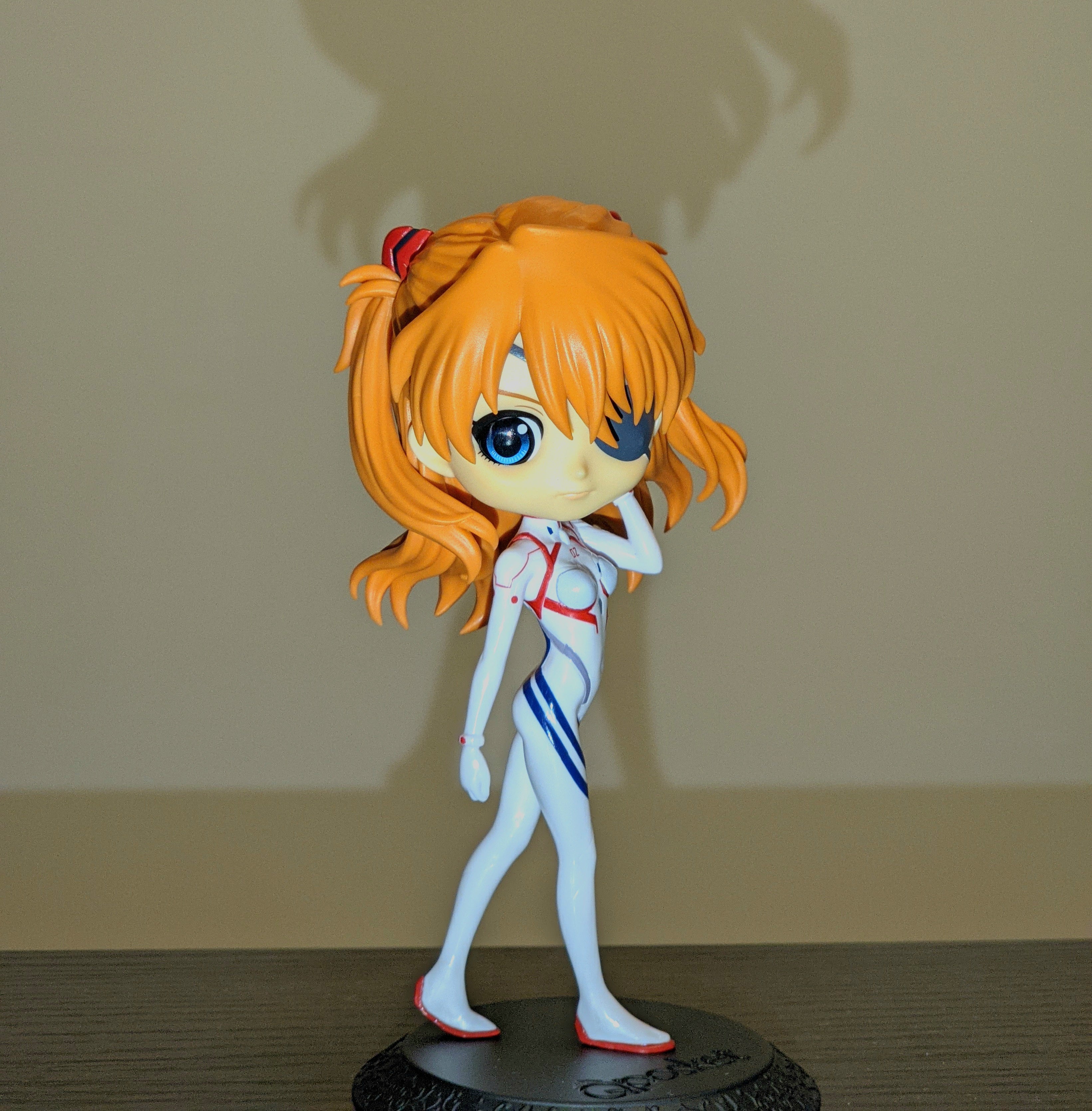 Neon Genesis Evangelion Asuka Battle Suit Figure 140mm - Premium Collectible