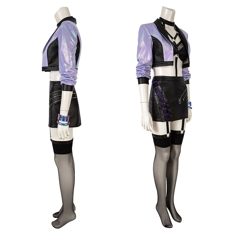 K/DA Agony's Embrace Cosplay Costume - Seductive Pop Star Diva Outfit