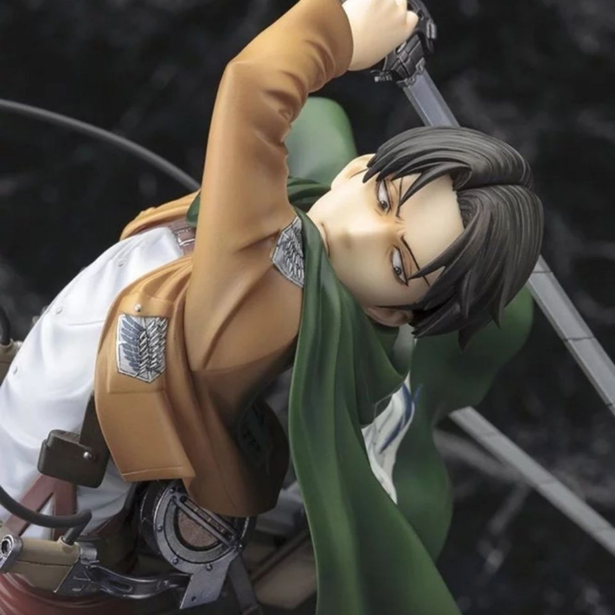 Attack on Titan Captain Levi Ackerman Premium Action Figure - Collectible Statue