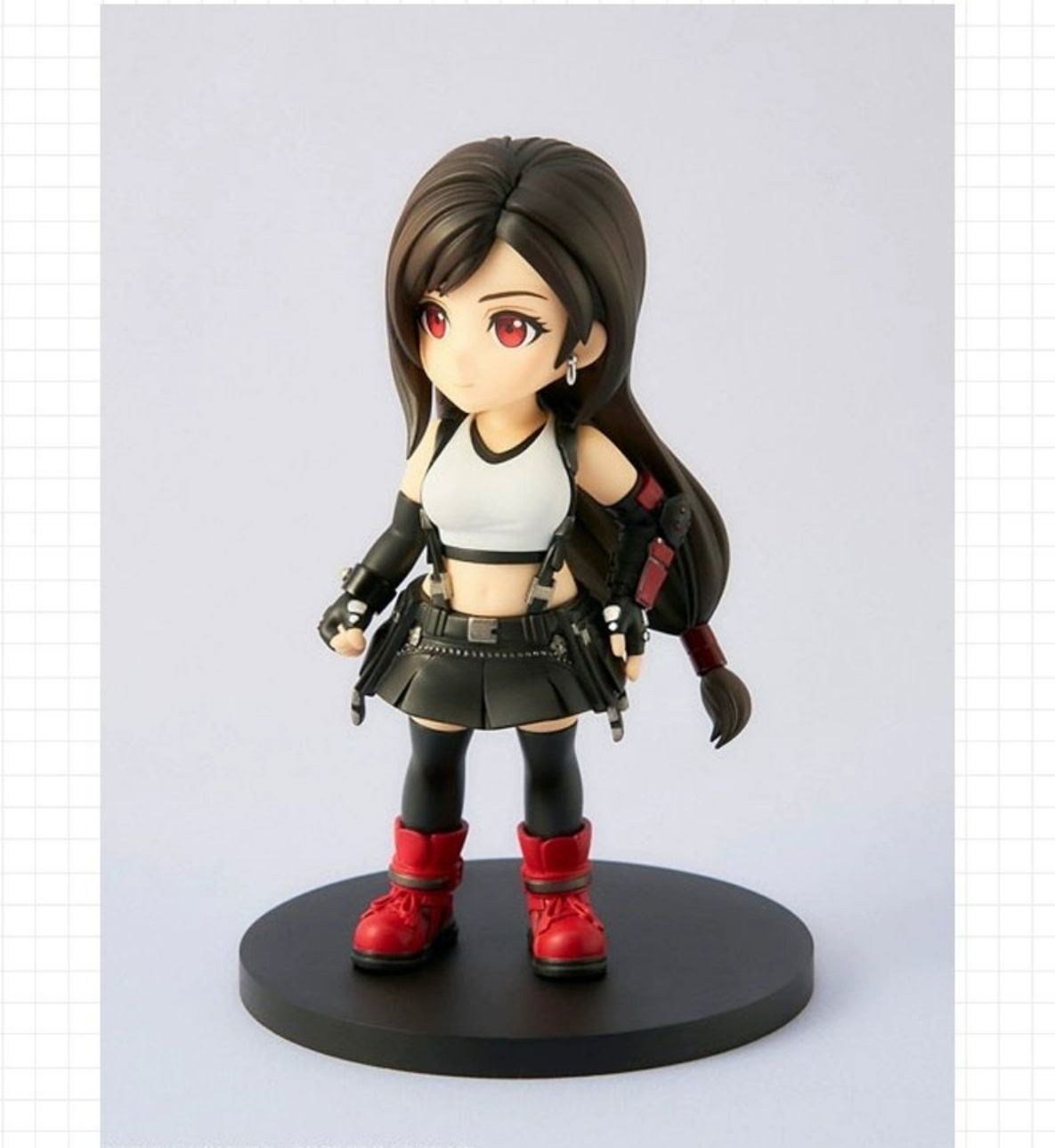 Final Fantasy VII Tifa Lockhart Q Version Chibi Figure - Cute Gaming Collectible