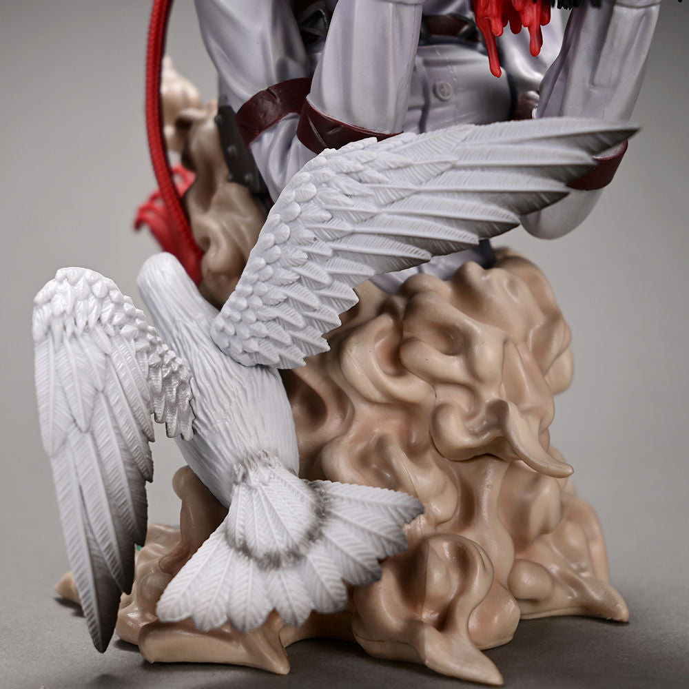 Attack on Titan Death Kiss Action Figure - Eren & Annie Collectible Statue 220mm