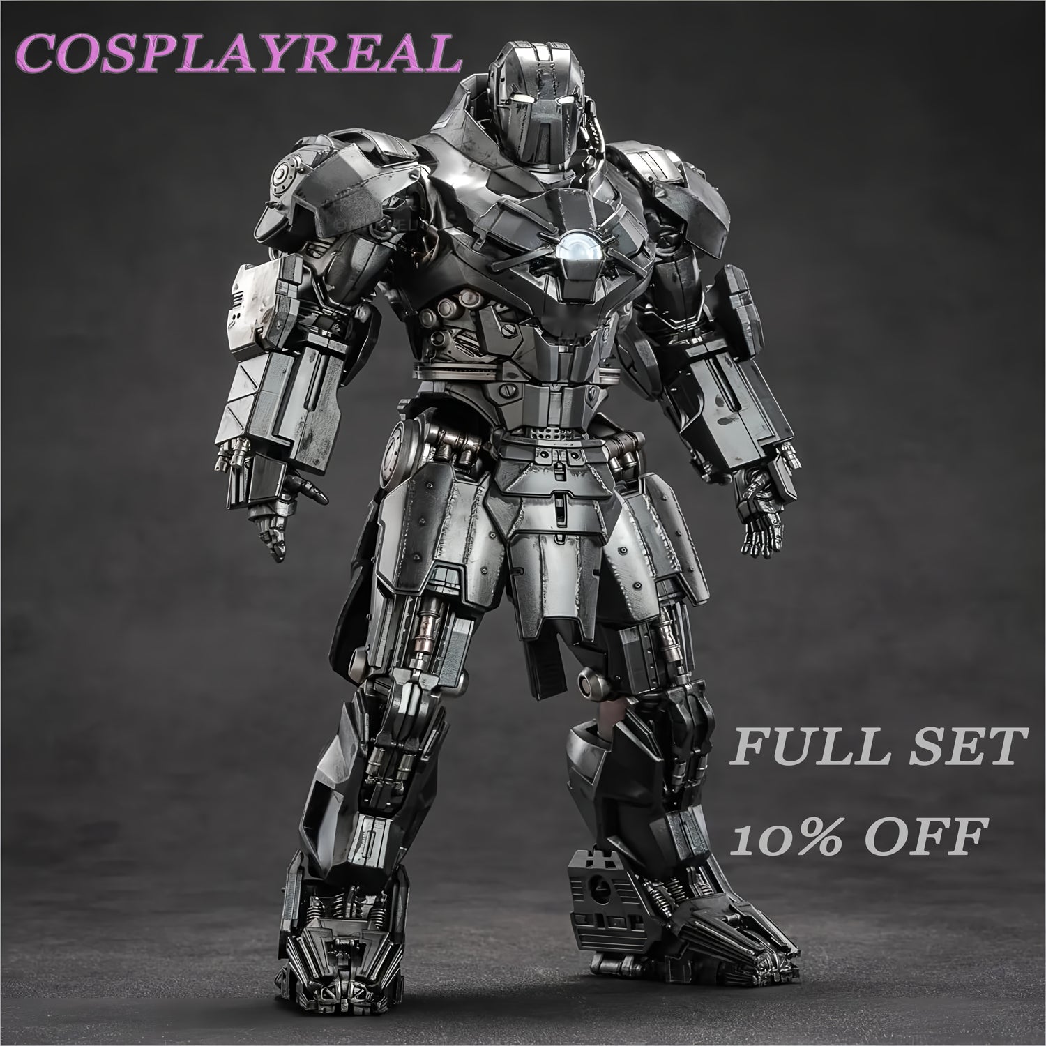 Marvel Iron Man 1/10 Scale Action Figure - Premium Collectible
