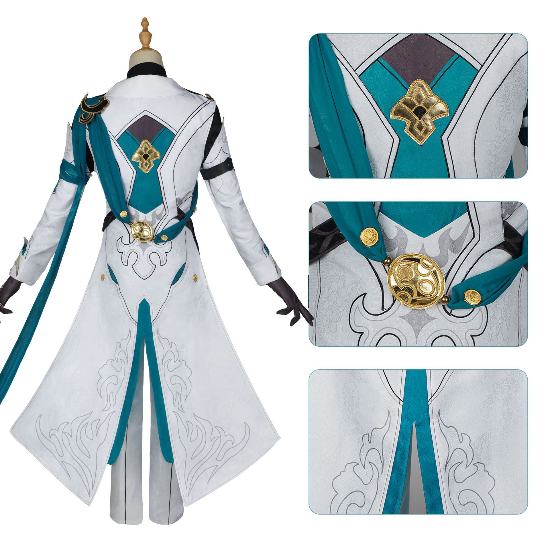 Luocha Style Costume Sci-Fi Interstellar Merchant Cosplay Outfit