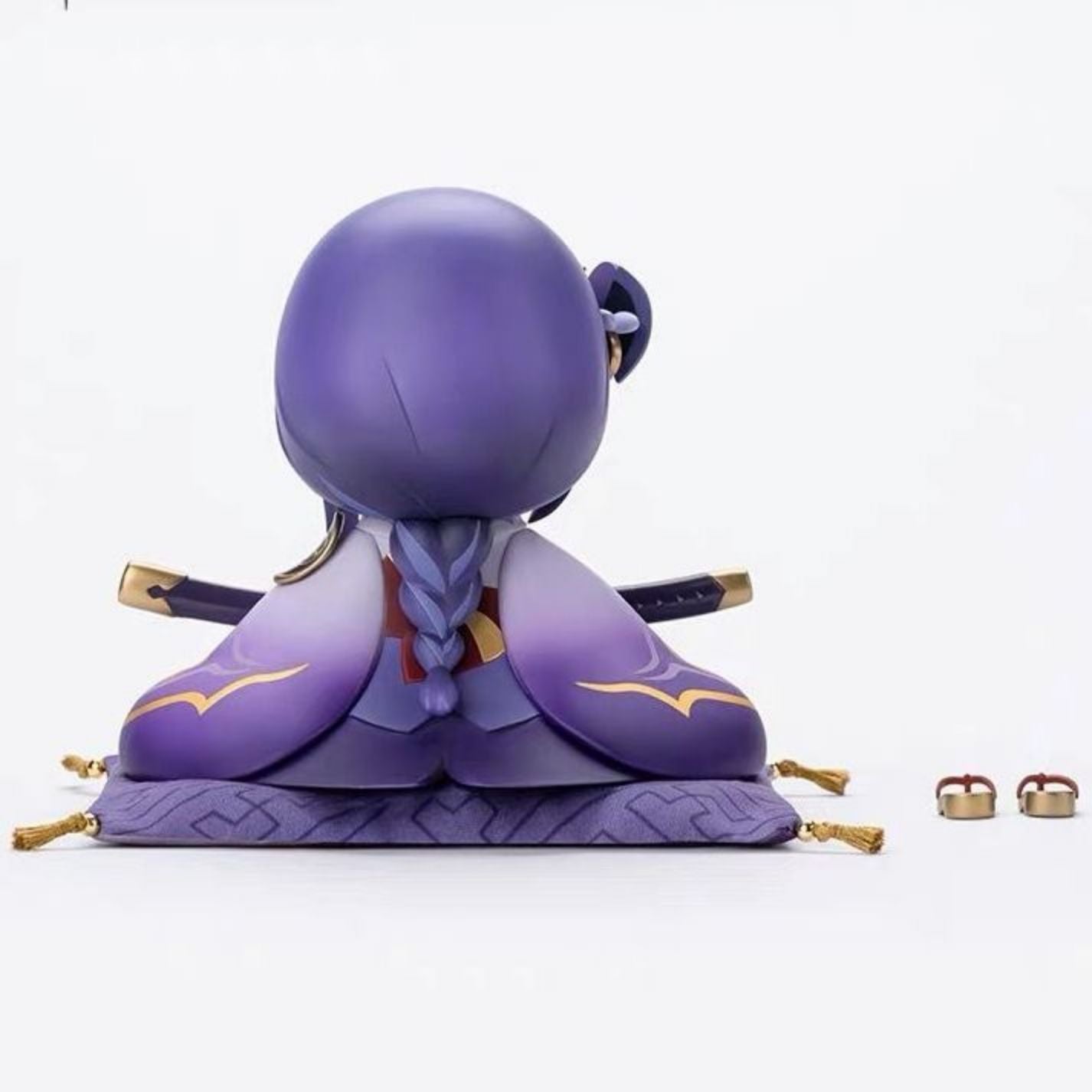 Electro Archon Thunder God Figure - Premium Purple Kimono Model