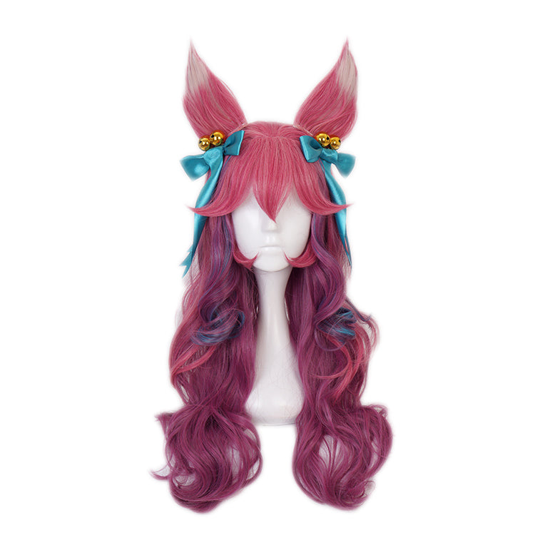 Nine-Tailed Fox Soul Lotus Theme Cosplay Costume - Elegant Mage Character Outfit