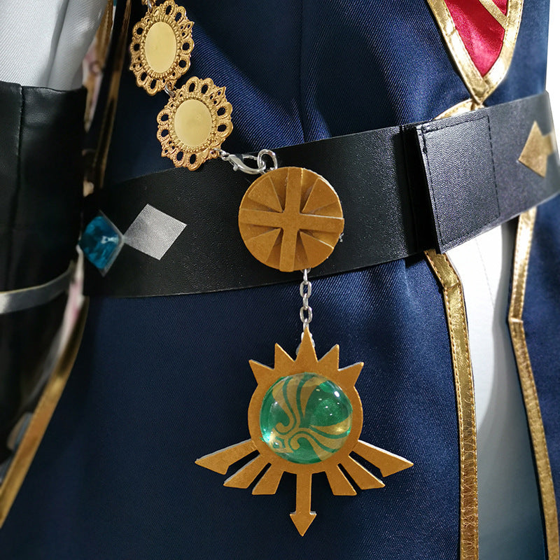 Acting Grand Master Cosplay Costume - White Knight Commander Outfit