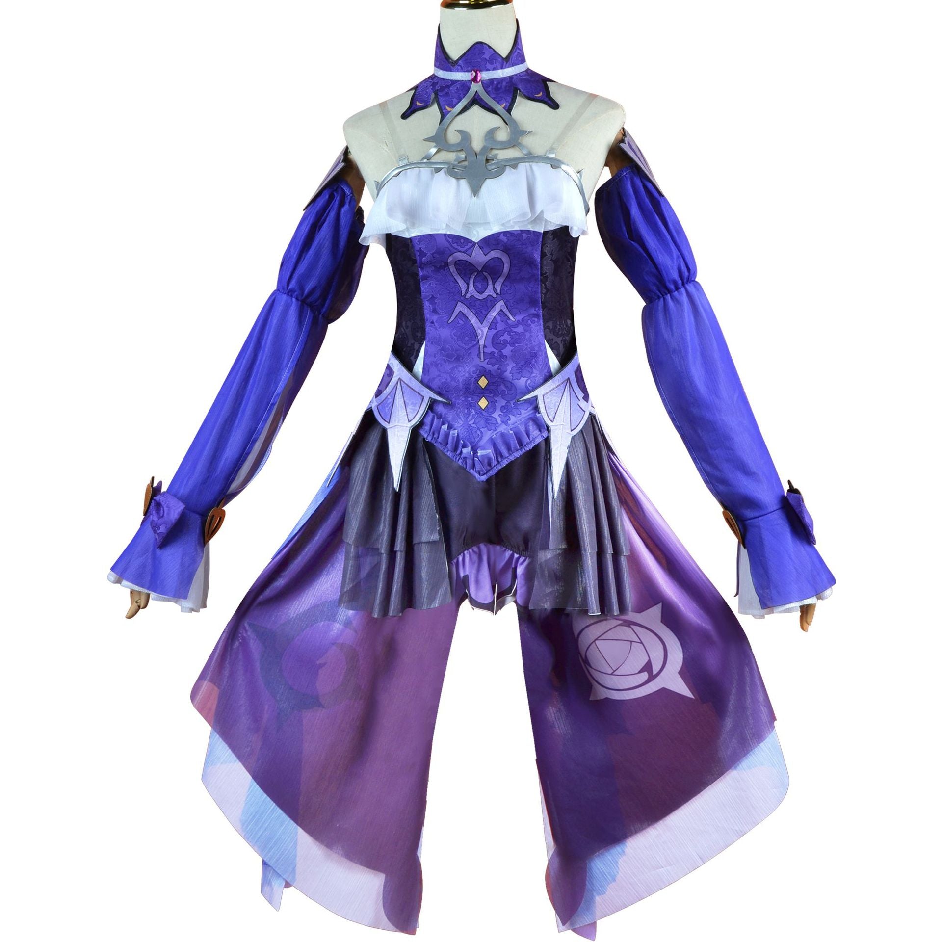 Prinzessin Polar Night Cosplay Costume - Elegant Electro Dress