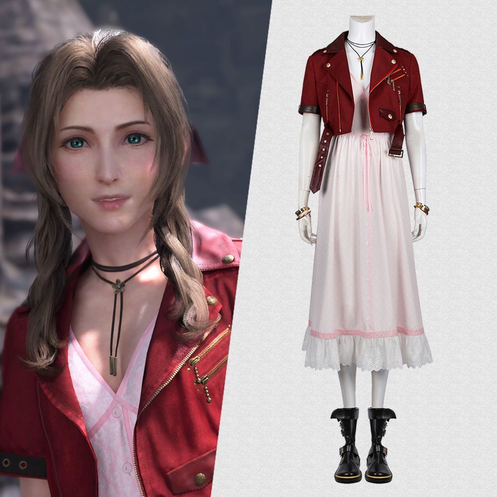 Final Fantasy Cosplay Costume Aerith Costume Cosplay