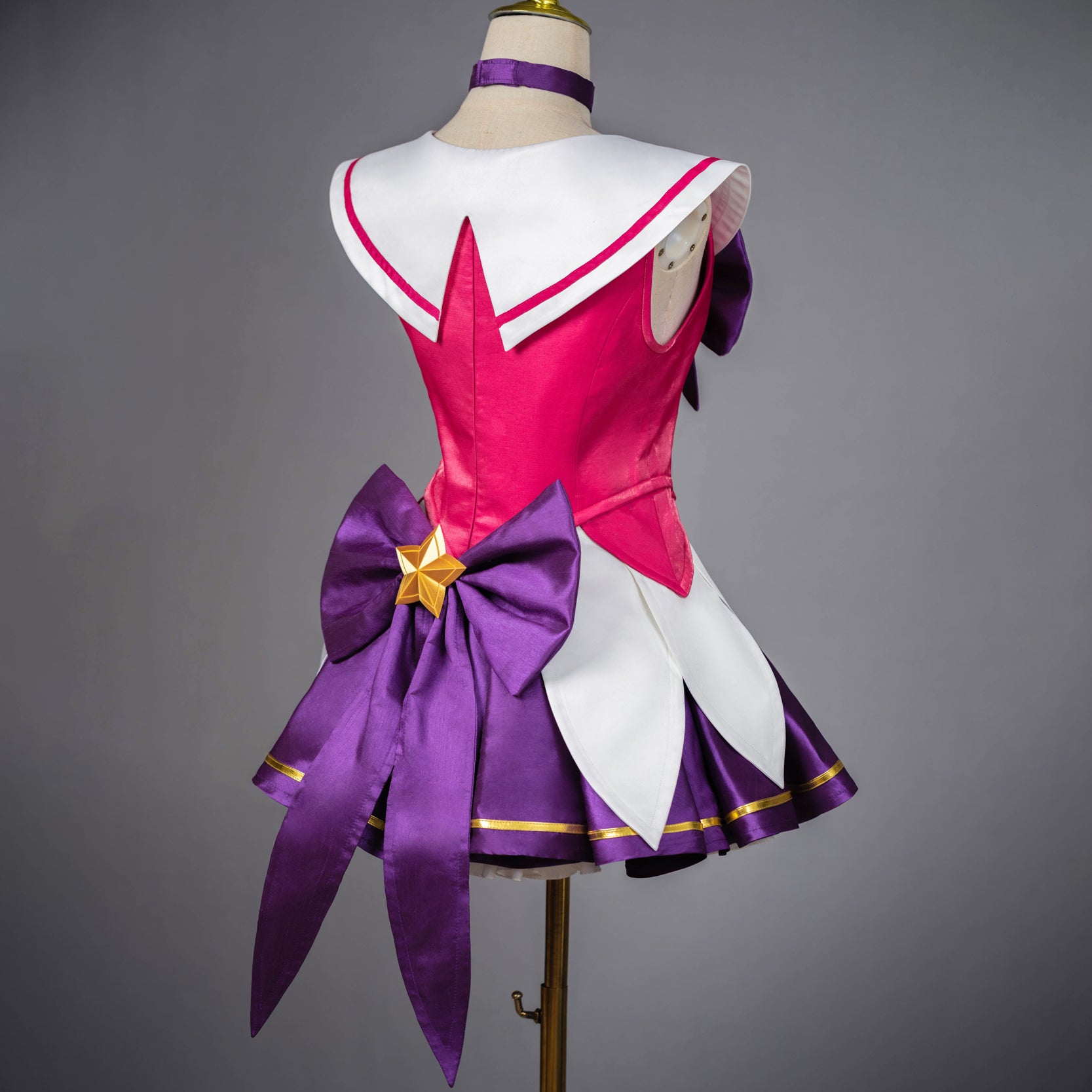 Star Guardian Magical Girl Cosplay Costume - Pink Elegant Mage Outfit