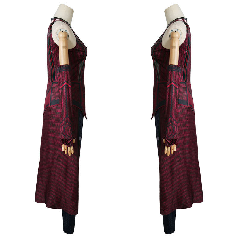 Chaos Magic Witch Cosplay Costume - Red Reality Warper Outfit