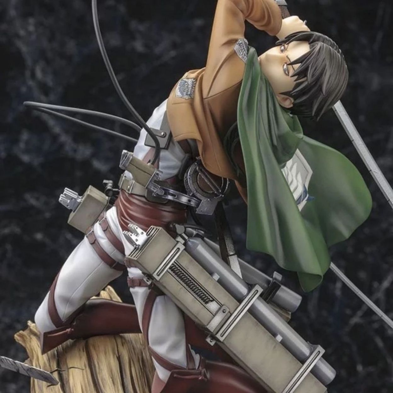 Attack on Titan Captain Levi Ackerman Premium Action Figure - Collectible Statue