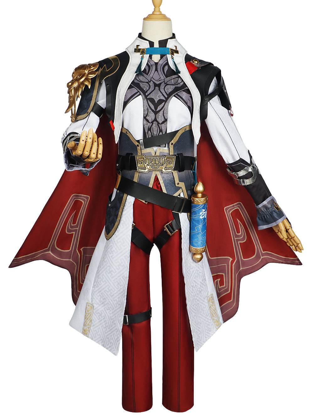 Jing Yuan Style Costume Sci-Fi Cloud Knight General Cosplay Outfit