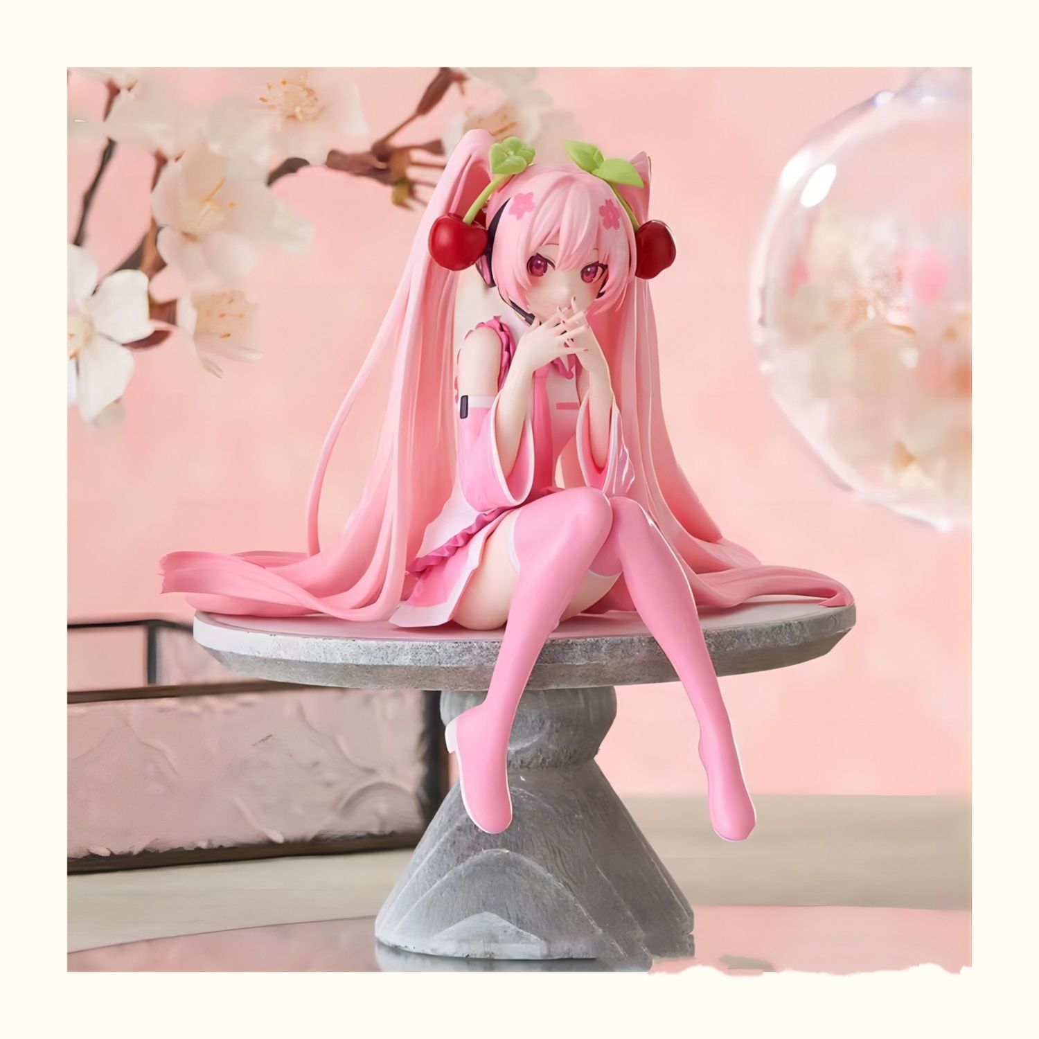 Hatsune Miku Pink Prize Figure - Limited Colorway Collectible