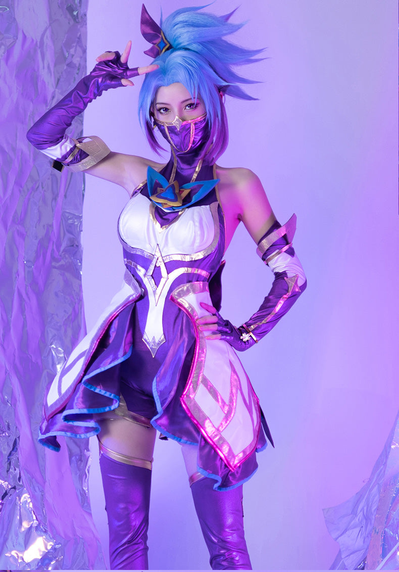 League of Legends Costume Star Guardian Akali Cosplay Costume