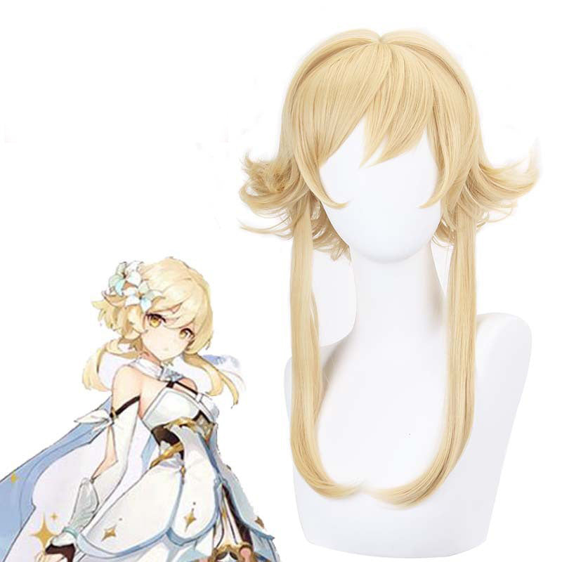 Dimensional Traveler Lumine Cosplay Costume - White Dress Adventurer | Gaming Cosplay
