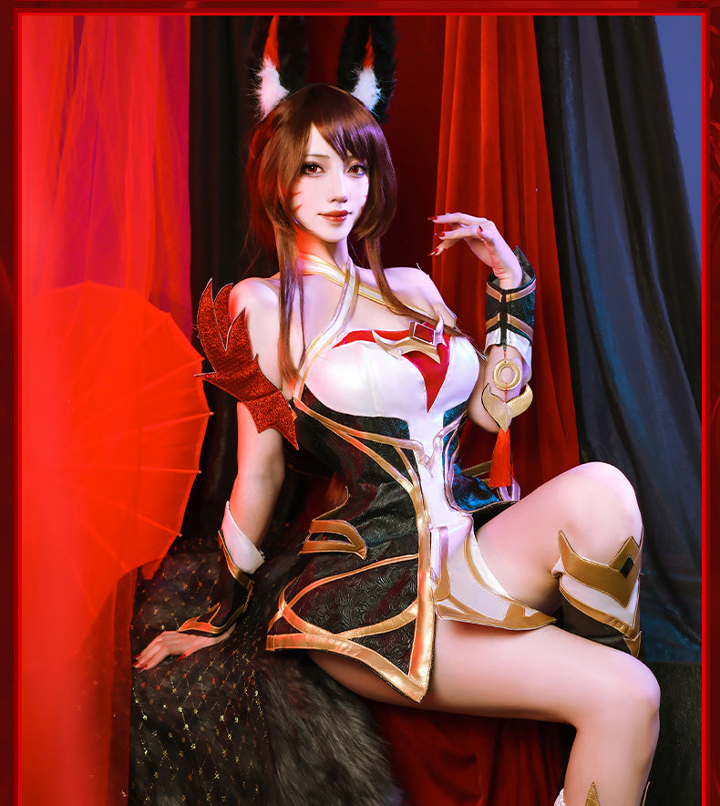League of Legends Costume Legendary Ahri Cosplay Costume