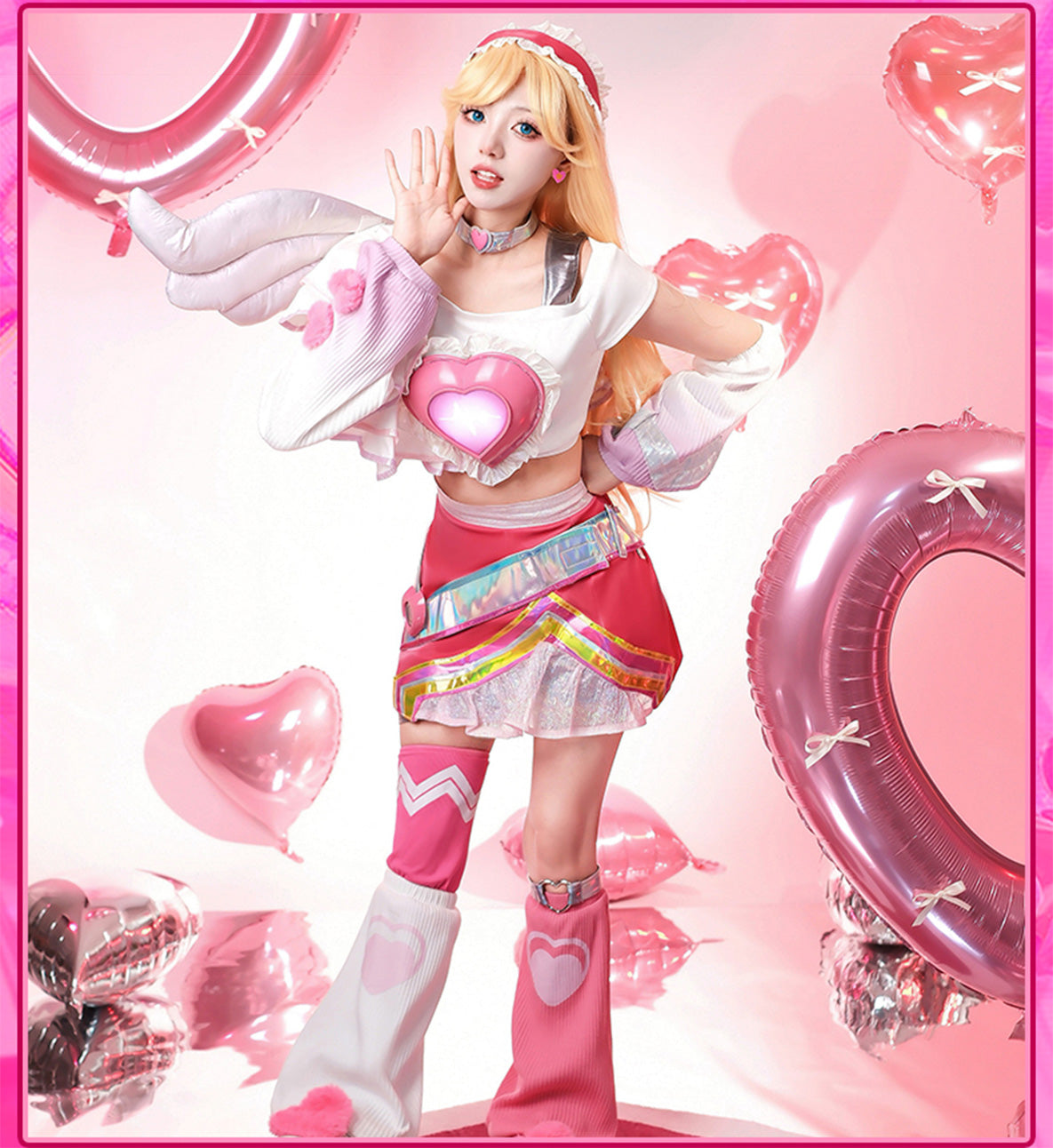 League of Legends Costume Valentine's Day Lux Cosplay Costume