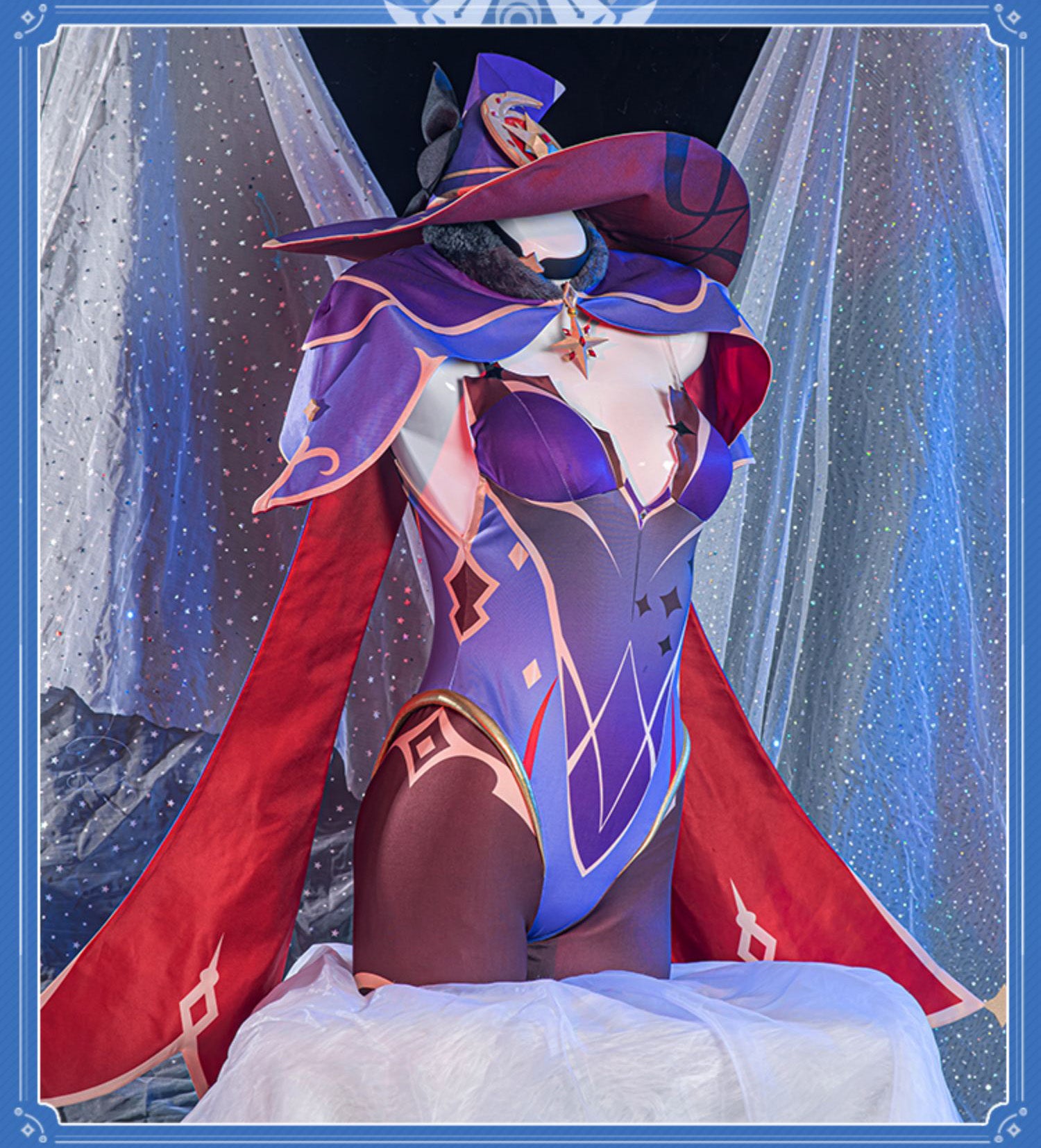 Genshin Impact Costume Mona Cosplay Costume