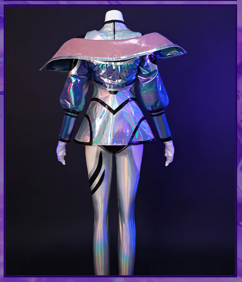 Phantom Sentinel Songstress Cosplay Costume - Ghostly Idol Outfit