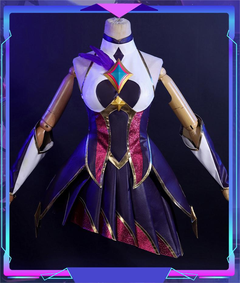League of Legends Costumes Star Guardian Xayah Cosplay Costumes