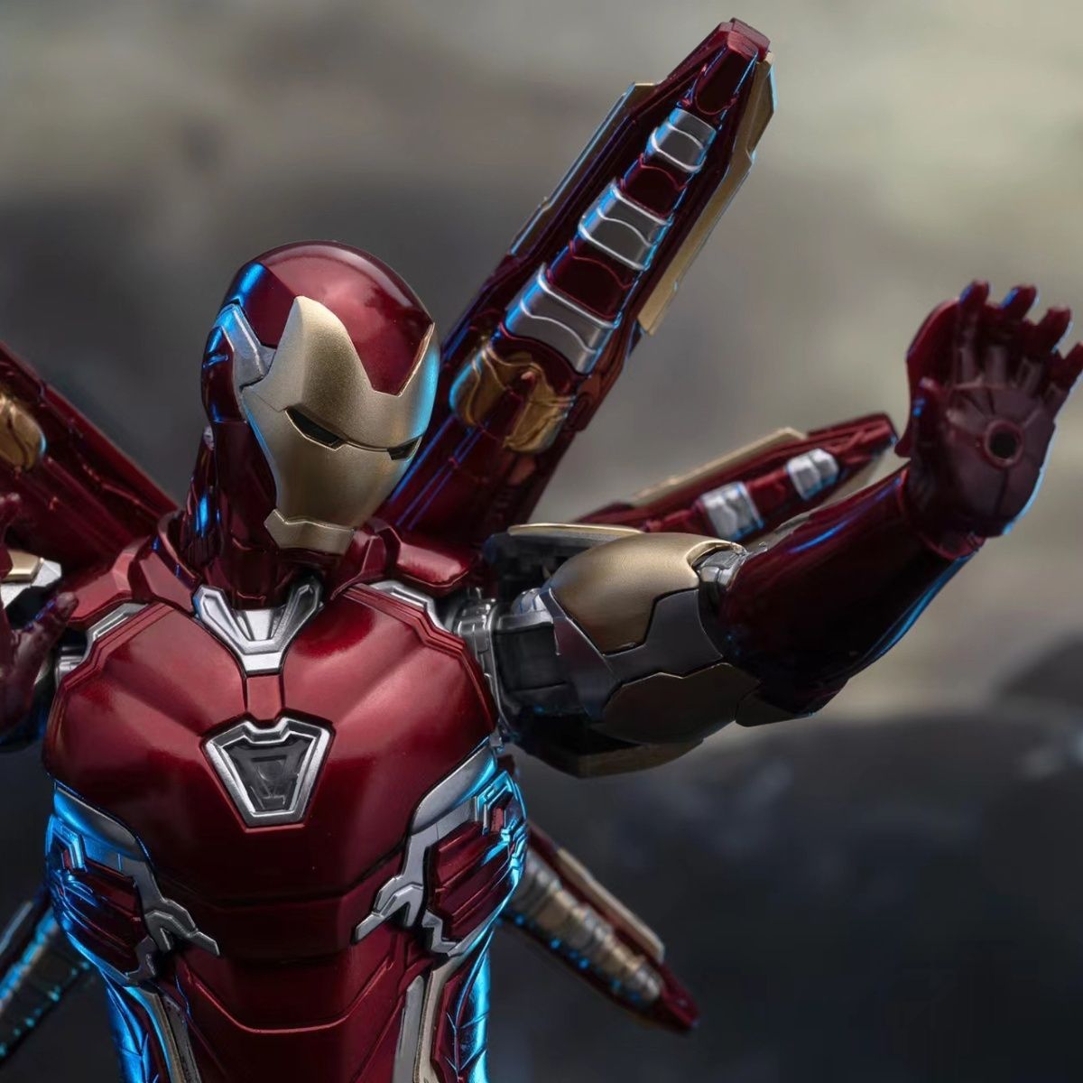 Marvel Iron Man MK85 & MK50 Action Figures - Dual Armor Pack Collectible