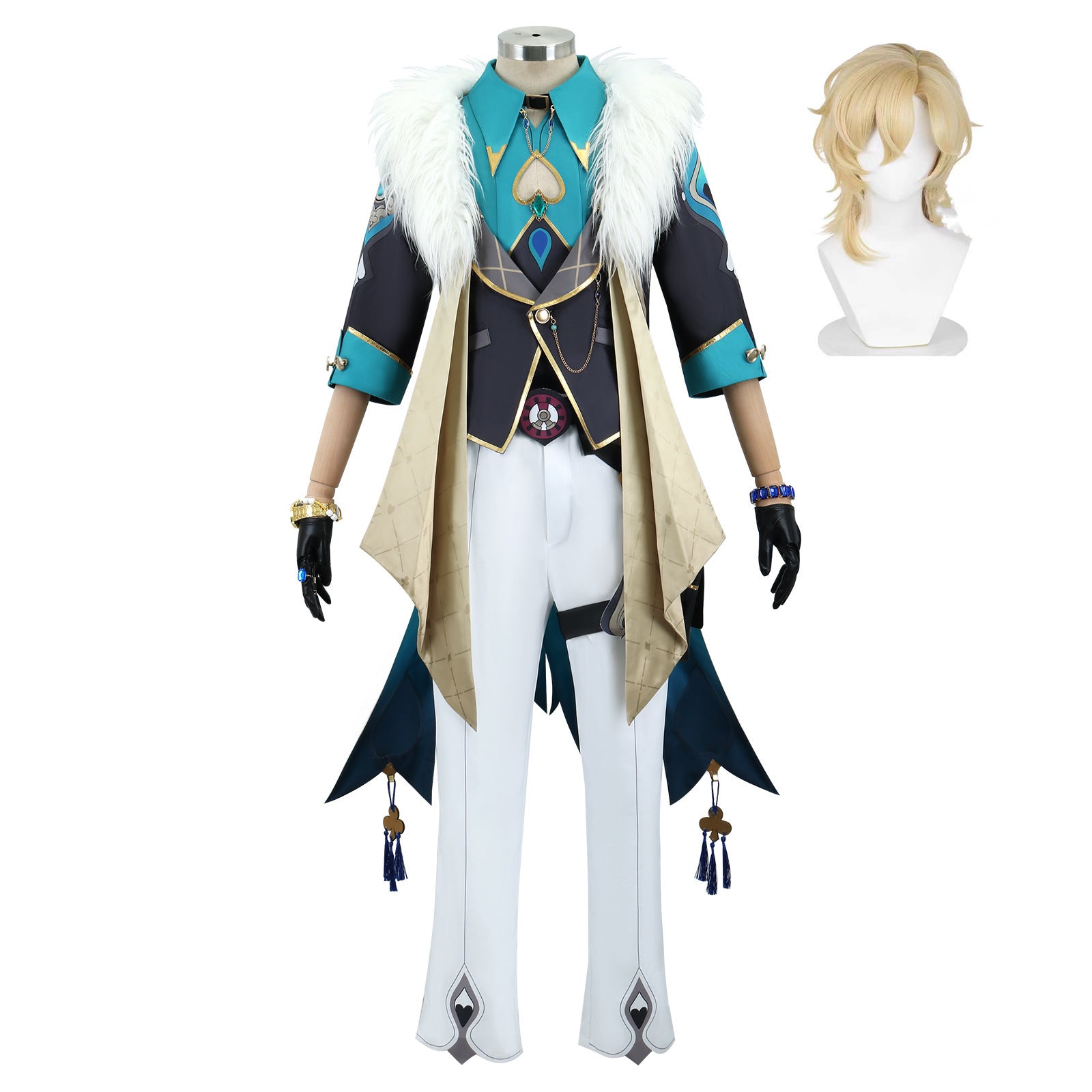 Honkai: Star Rail Style Costume Cosplay Sand Gold Cosplay Costume