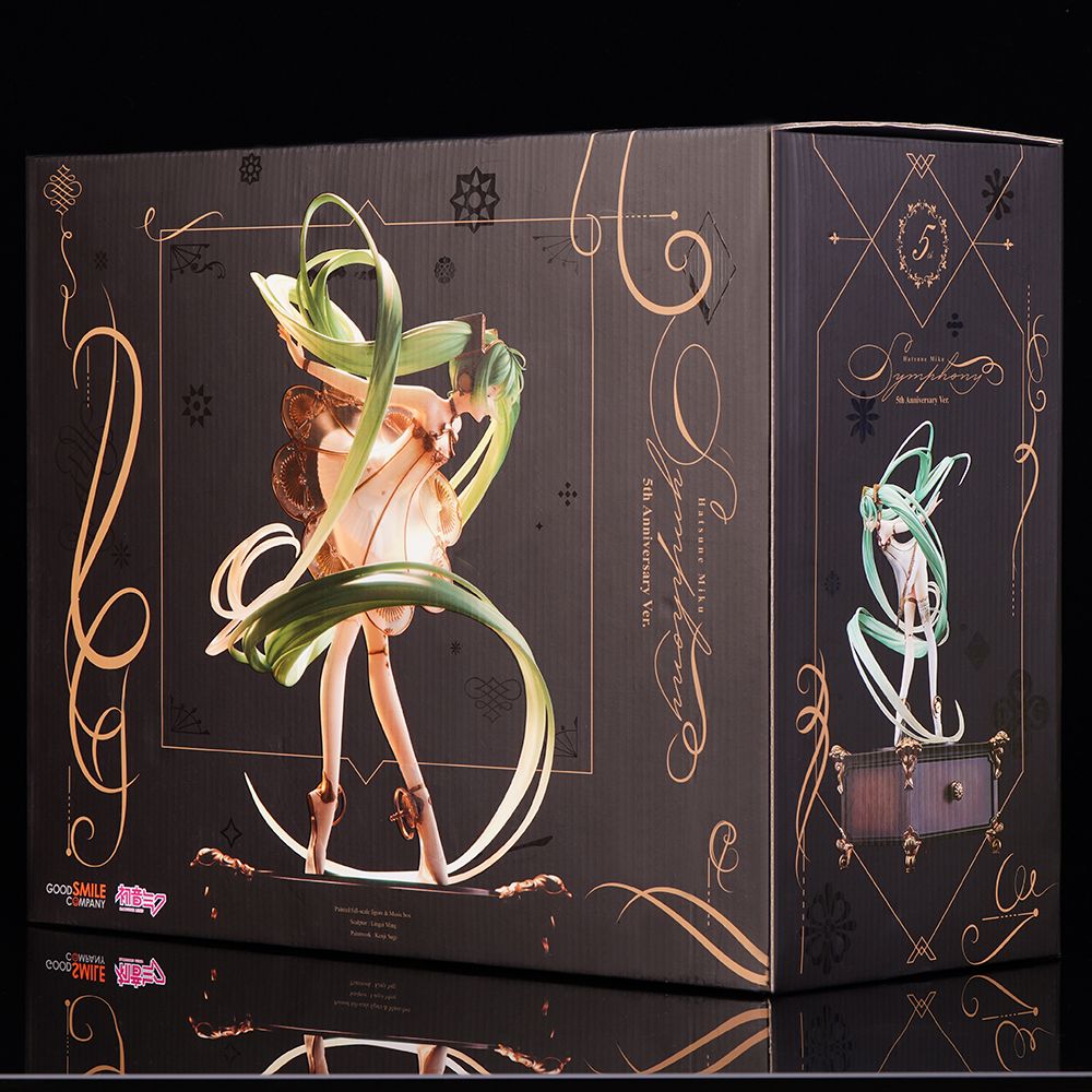Hatsune Miku 5th Anniversary Symphony Figure - 300mm Premium Music Box Collectible