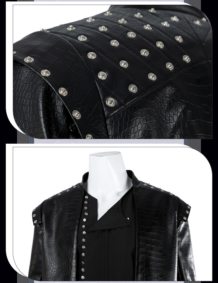The Witcher Geralt of Rivia Cosplay Costume Full Set for Men