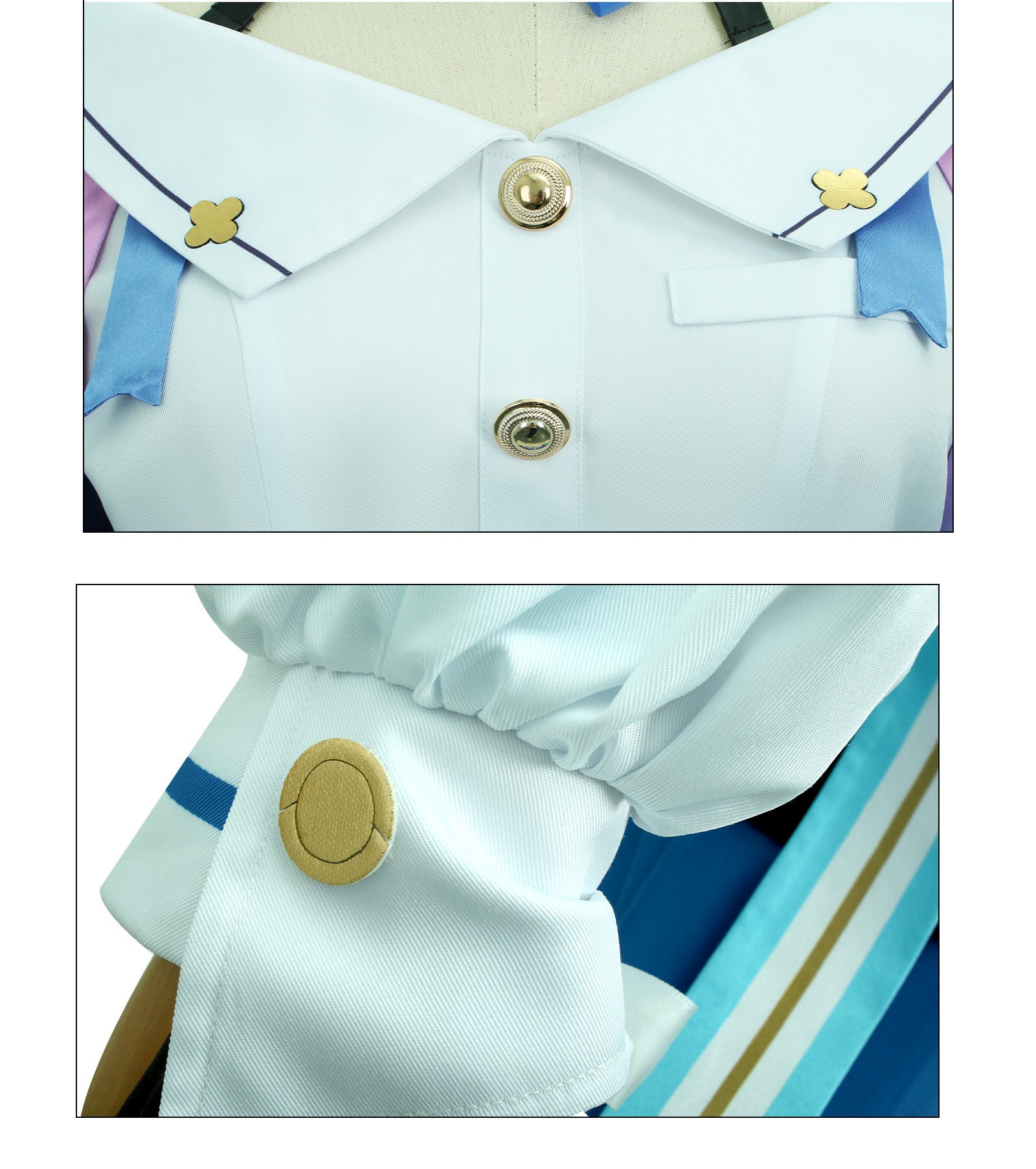 March 7th Style Costume Sci-Fi Astral Express Passenger Cosplay Outfit