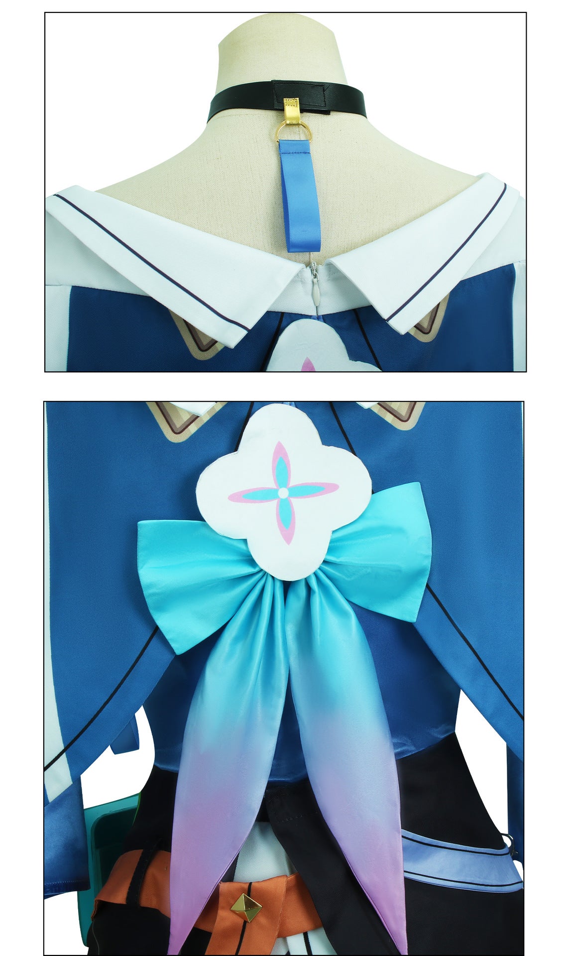 March 7th Style Costume Sci-Fi Astral Express Passenger Cosplay Outfit