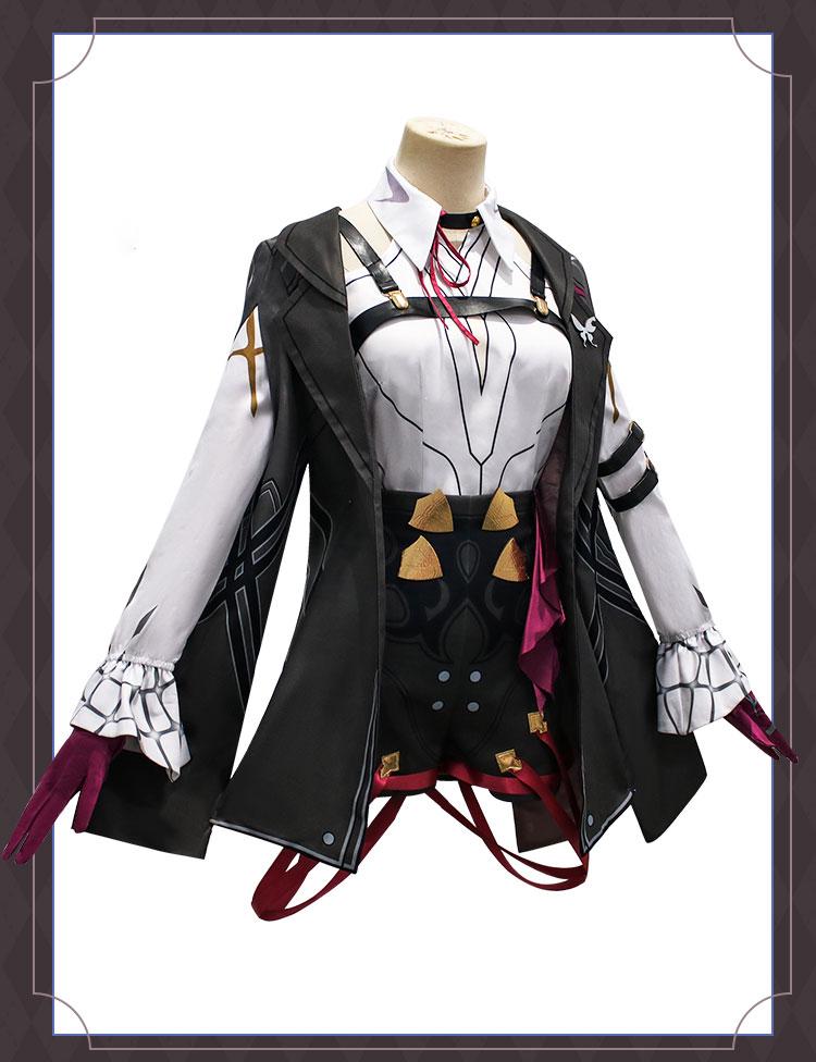Kafka Style Costume Sci-Fi Stellaron Hunter Cosplay Outfit