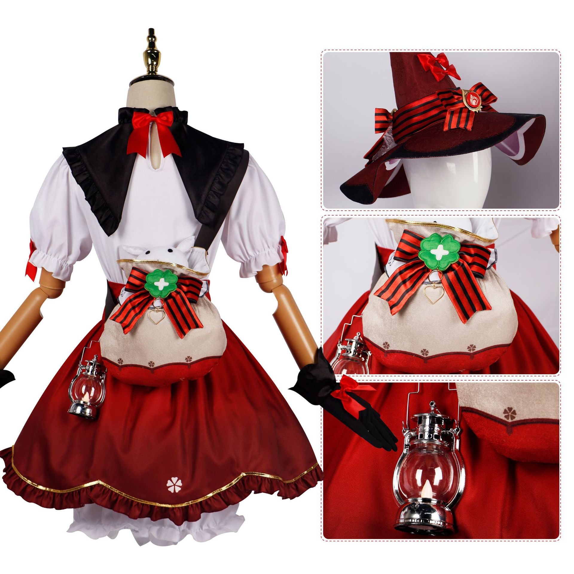 Genshin Impact Costume Klee Cosplay Costume