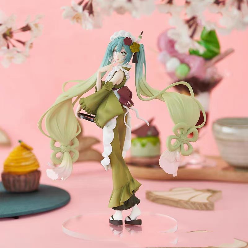 Hatsune Miku Limited Edition Matcha Parfait Figure - Colorful Scenery Collectible
