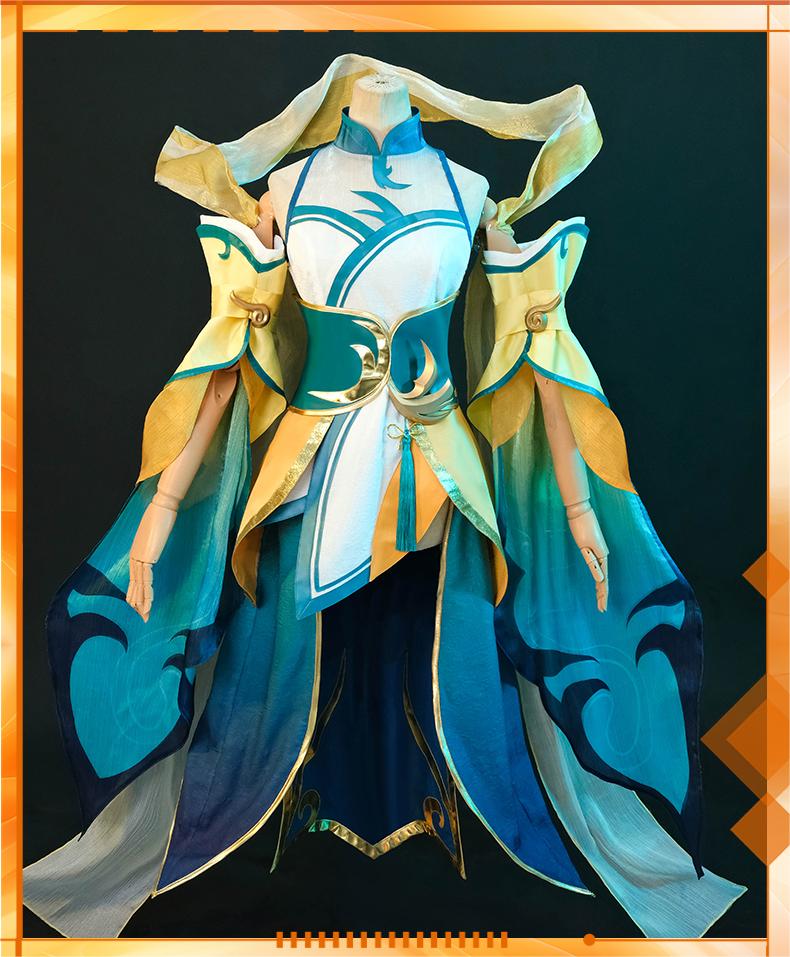 Jade Sword Legend Celestial Healer Cosplay Costume - Chinese Inspired Starchild Outfit