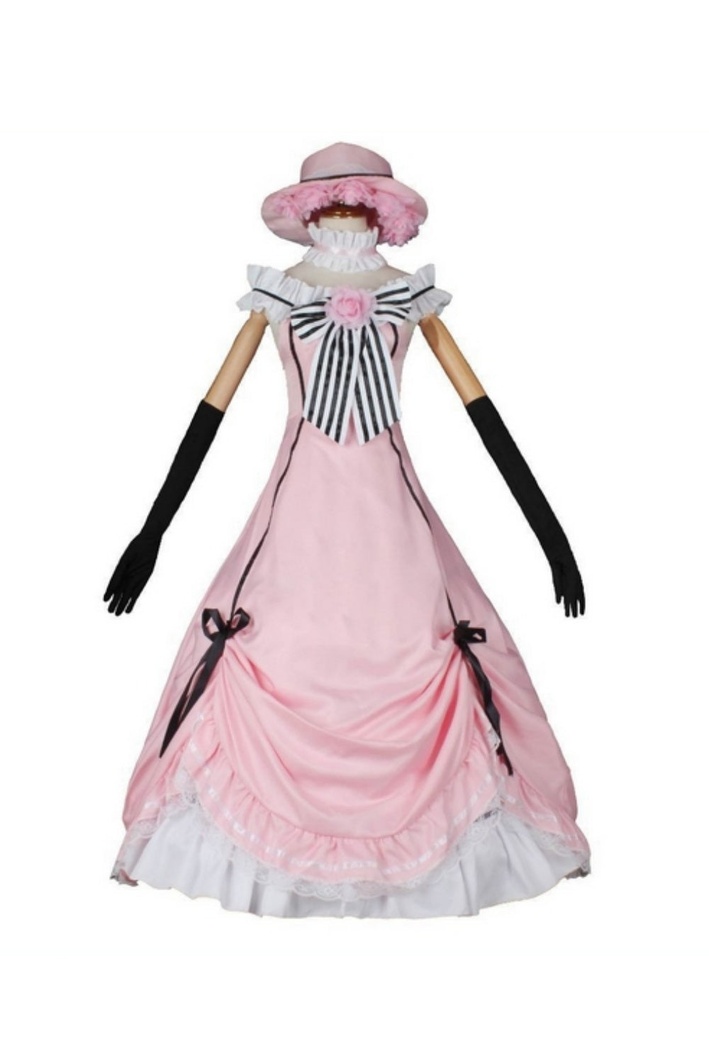 Victorian Earl Young Lady Dress Cosplay Costume - Premium Blue Gown Set
