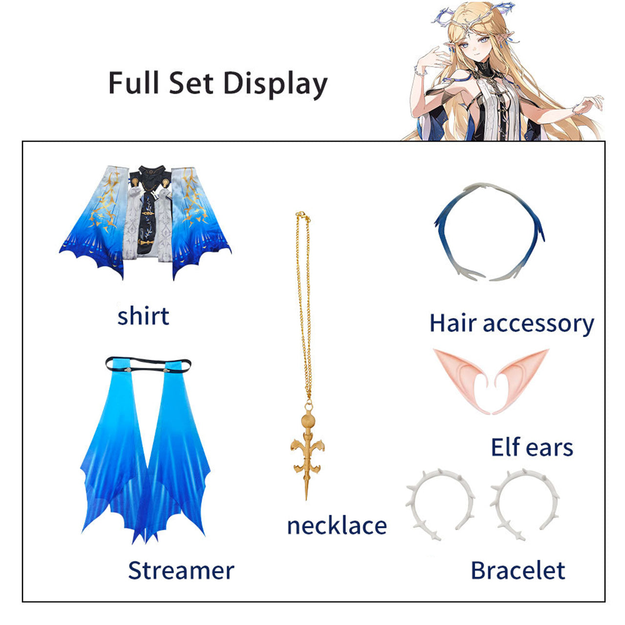 Wuthering Waves Cartethyia Cosplay Costume