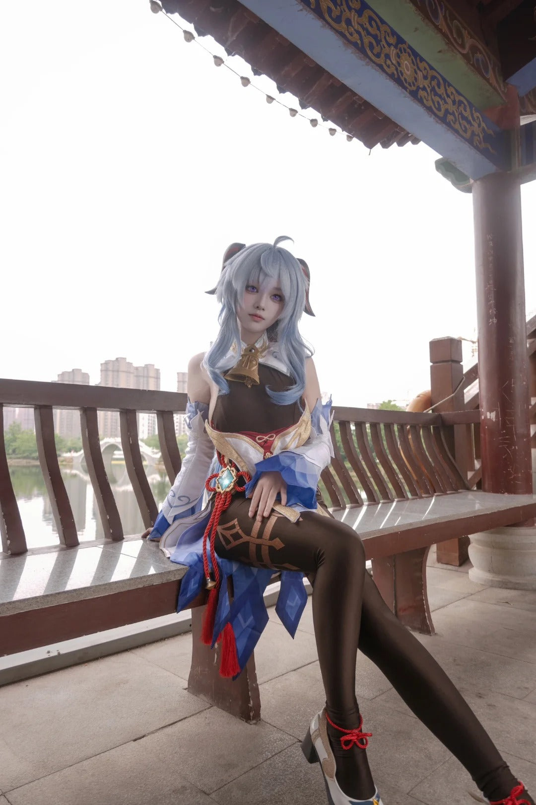 Genshin Impact Cosplay Costume げんし神 Ganyu Costume Ganyu Cosplay