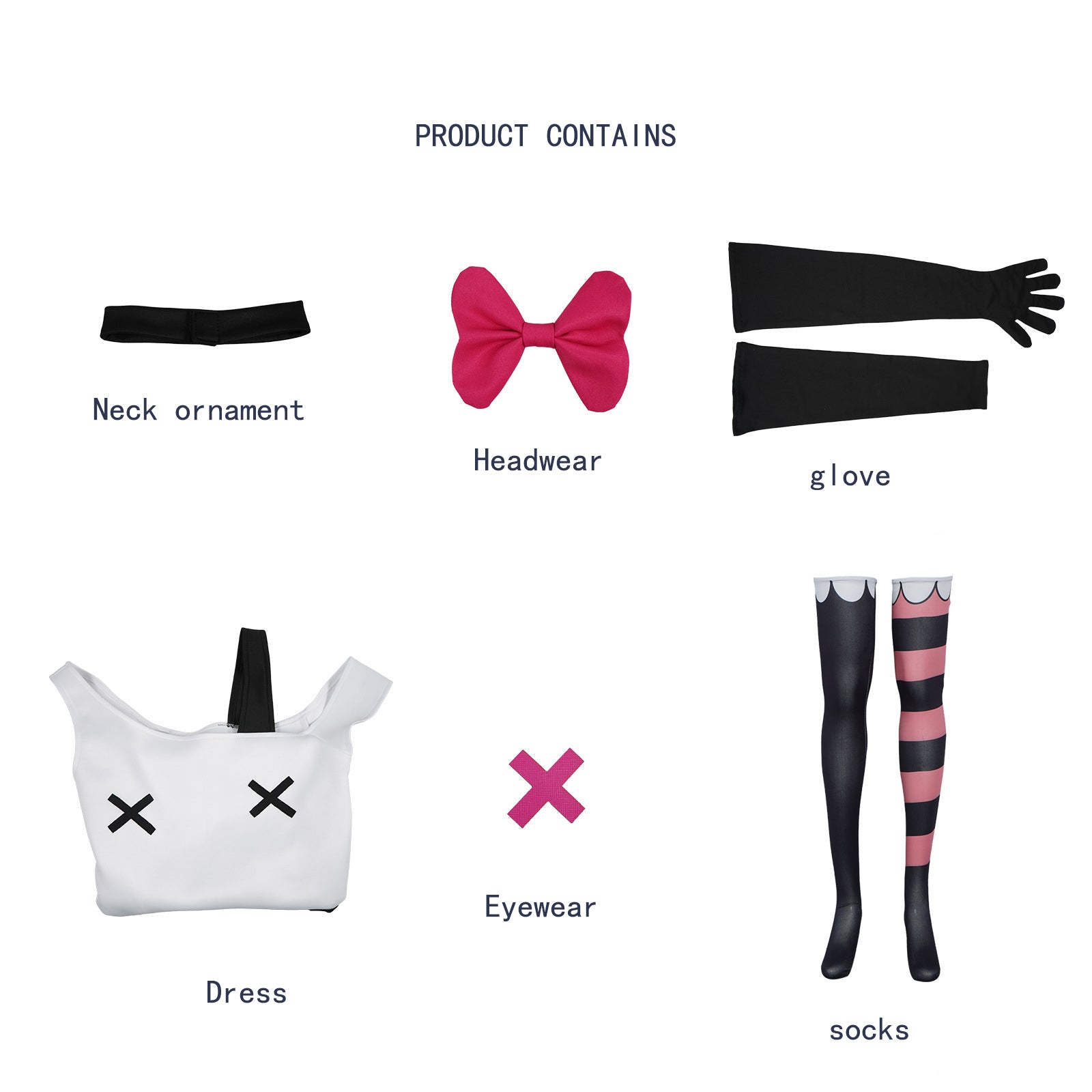 Hazbin Hotel Style Costume Cosplay Vaggie Cosplay Costume