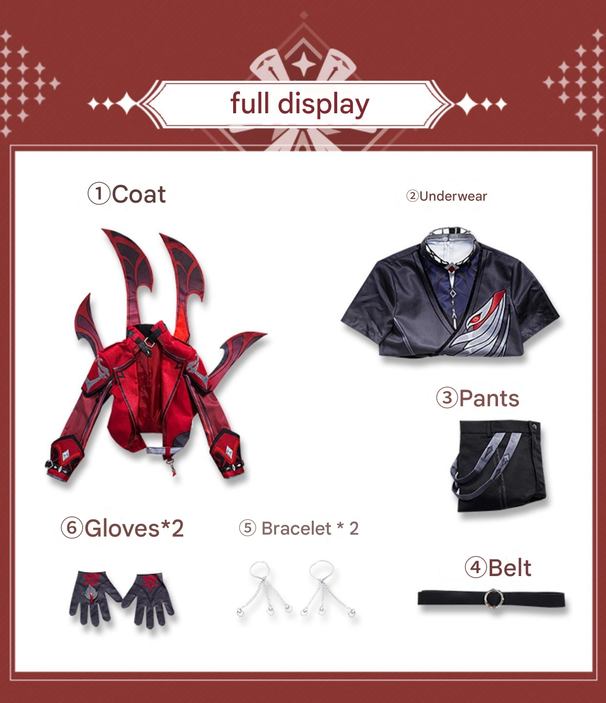 Darknight Hero Cosplay Costume - Pyro Vigilante Black Coat