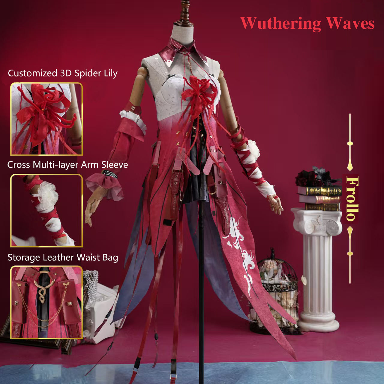 Wuthering Waves Beiluo Cosplay Costume
