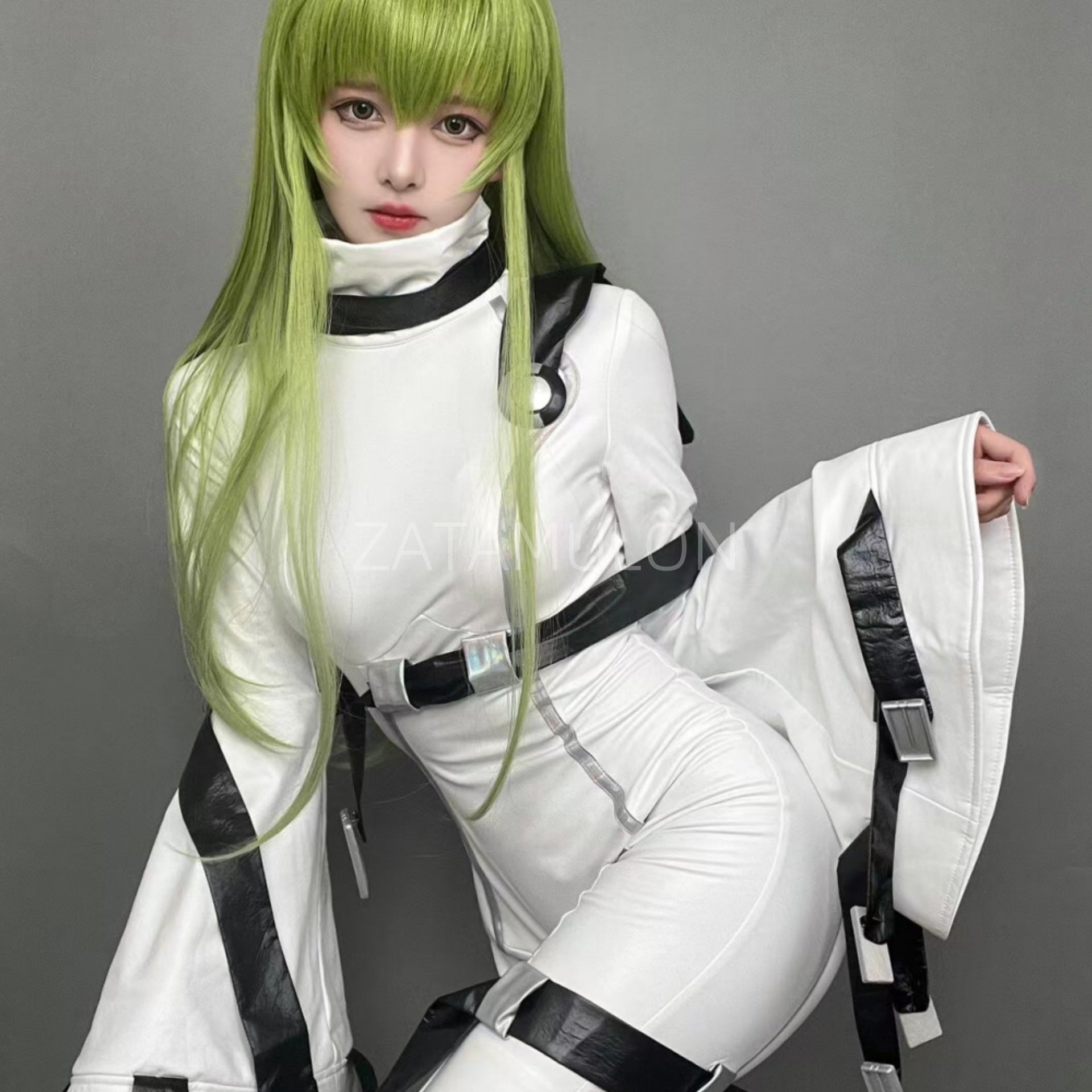 CODE GEASS Lelouch of the Rebellion Cosplay Costume コードギアス 反逆のルルーシュ C.C. Costume シー·ツー