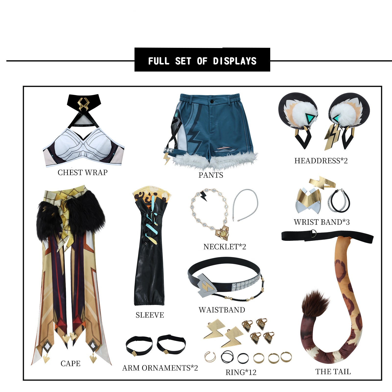 Genshin Impact Style Costume Cosplay Xilonen Cosplay Costume