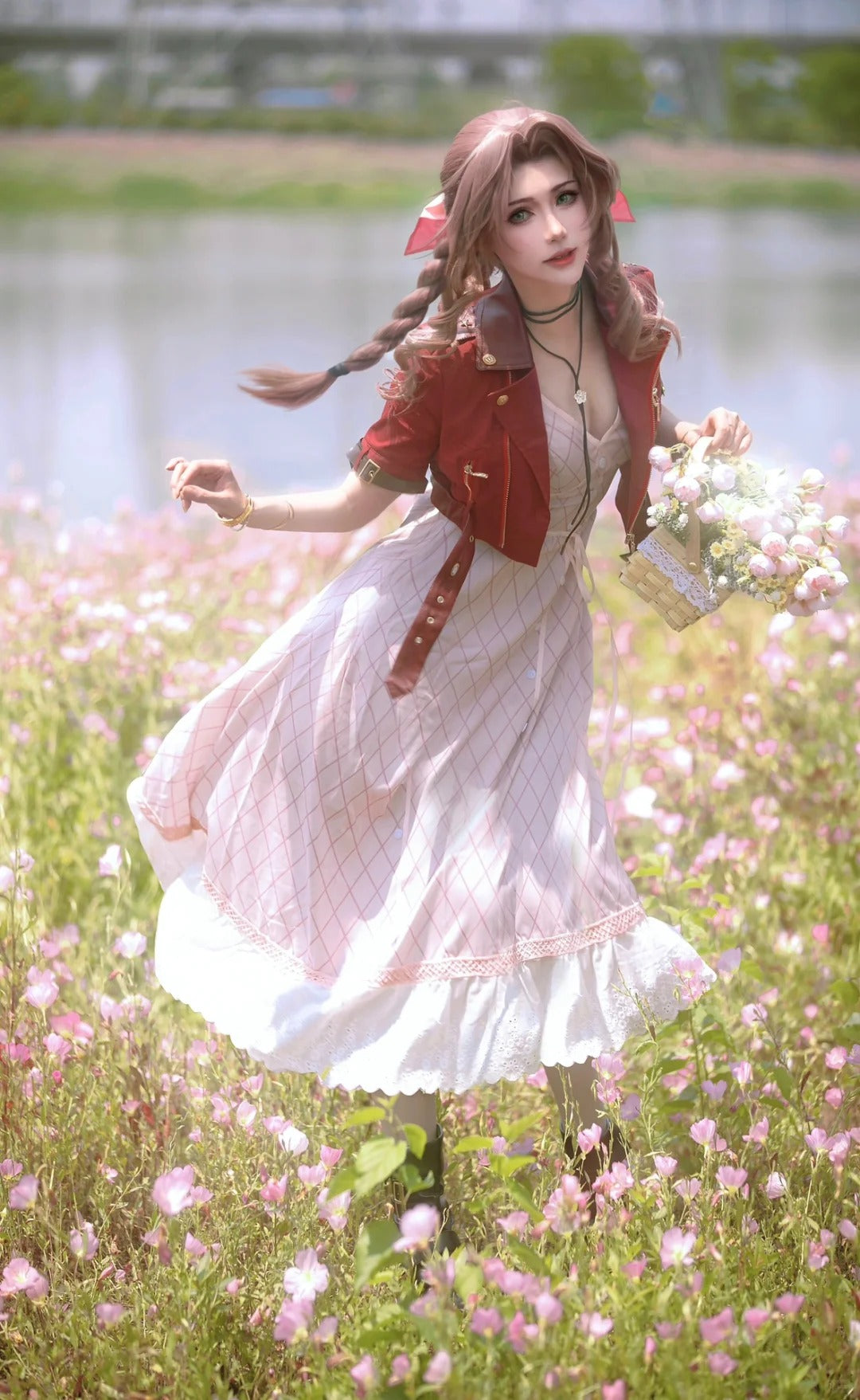 Final Fantasy Cosplay Costume Aerith Costume Cosplay
