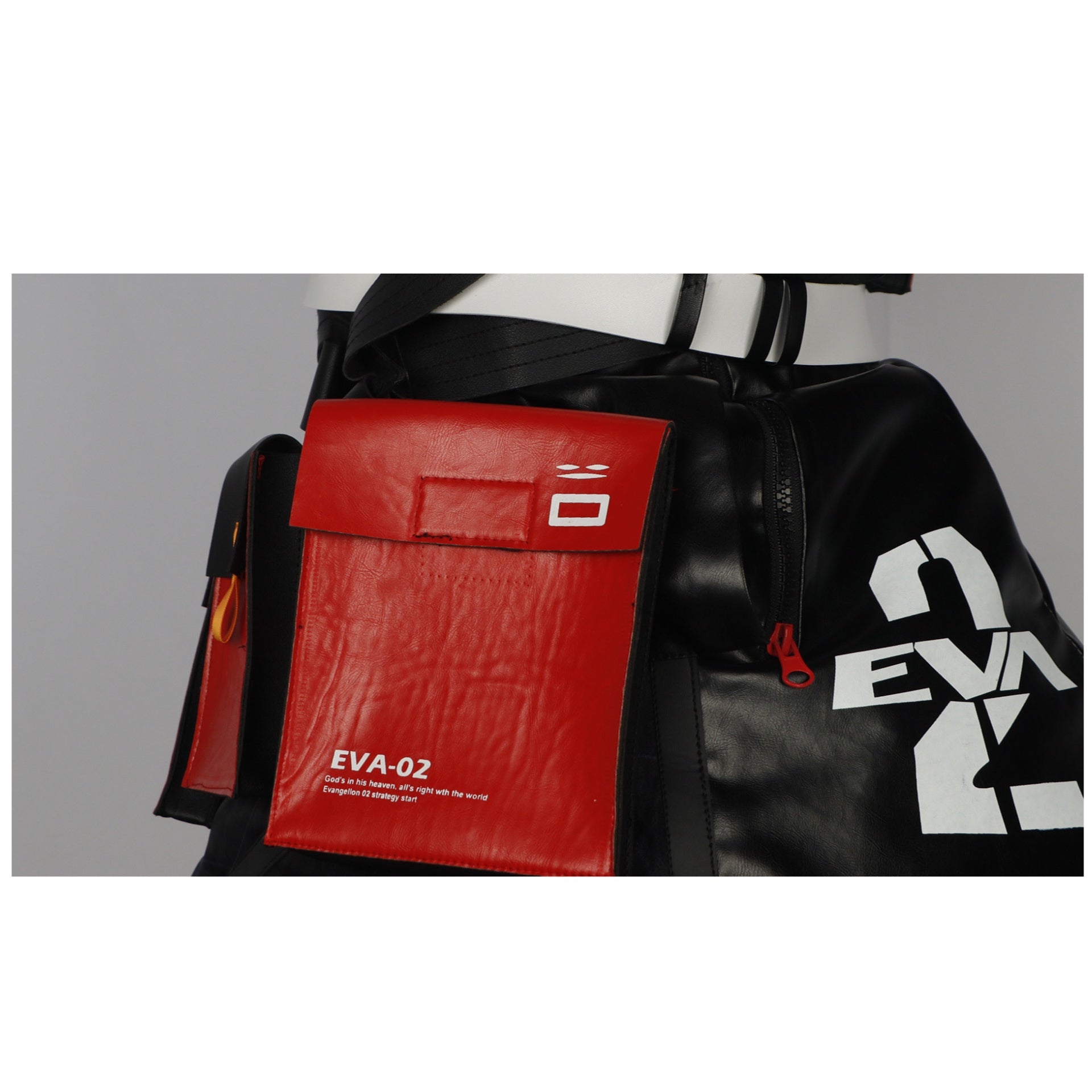 Red Mecha Pilot Plugsuit Cosplay Costume - Female Pilot Outfit