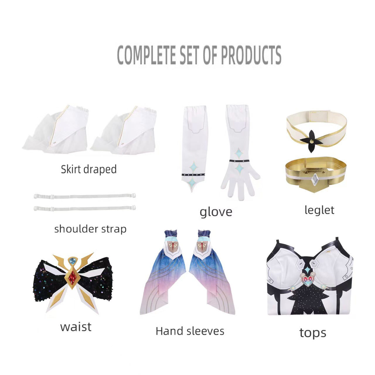 Wuthering Waves Aemeath Cosplay Costume