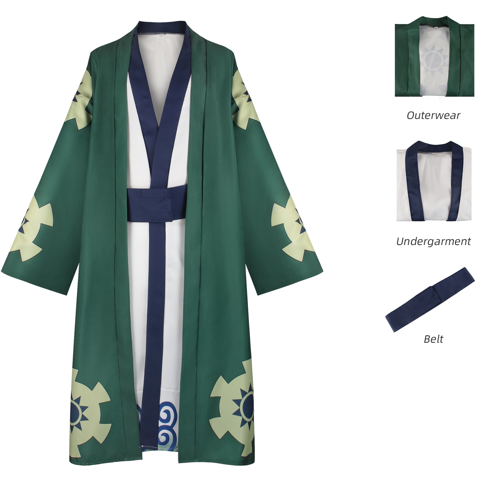 One piece style Cosplay Costume Roronoa Zoro Costume Cosplay