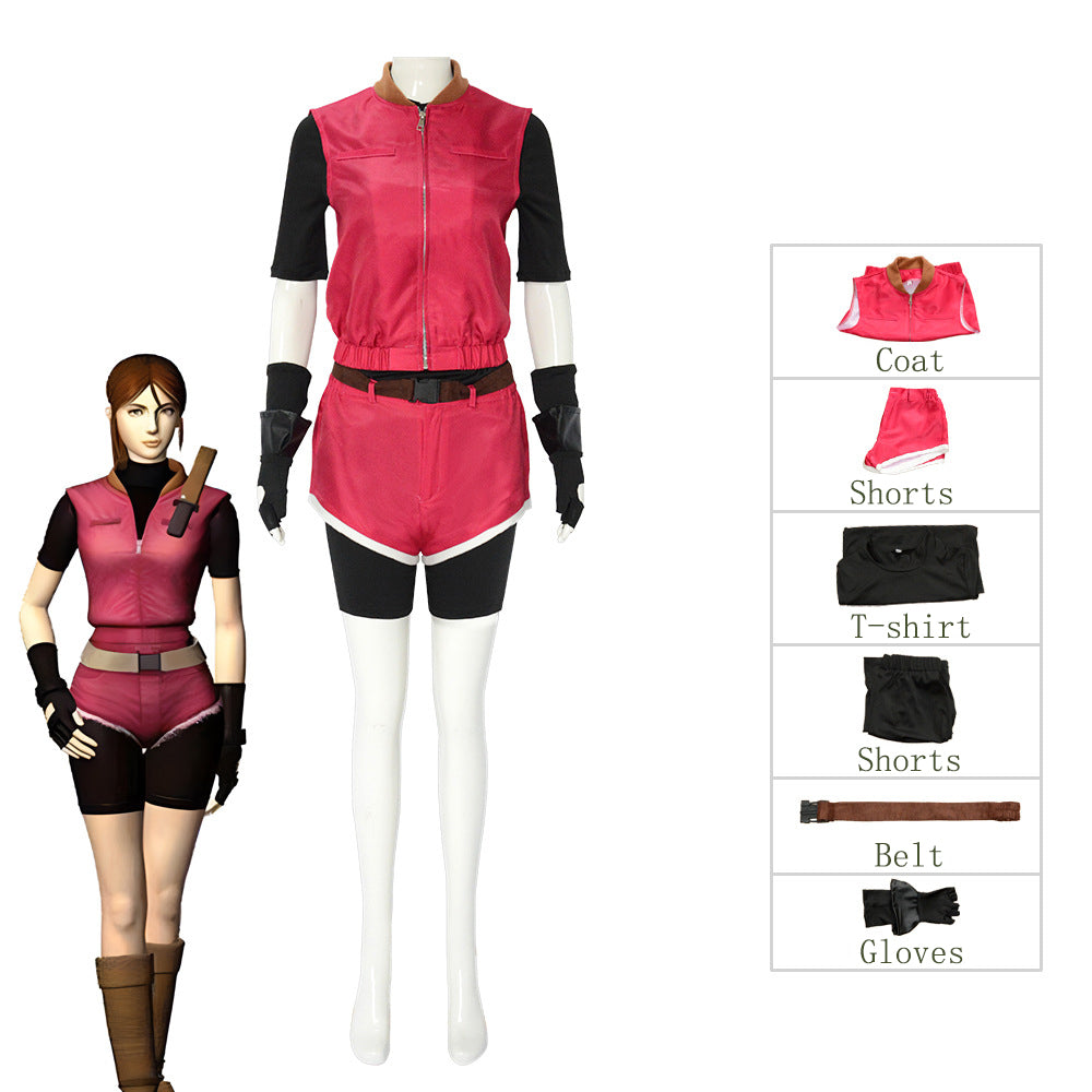 Resident Evil Style Cosplay Costume Claire Redfield Costume