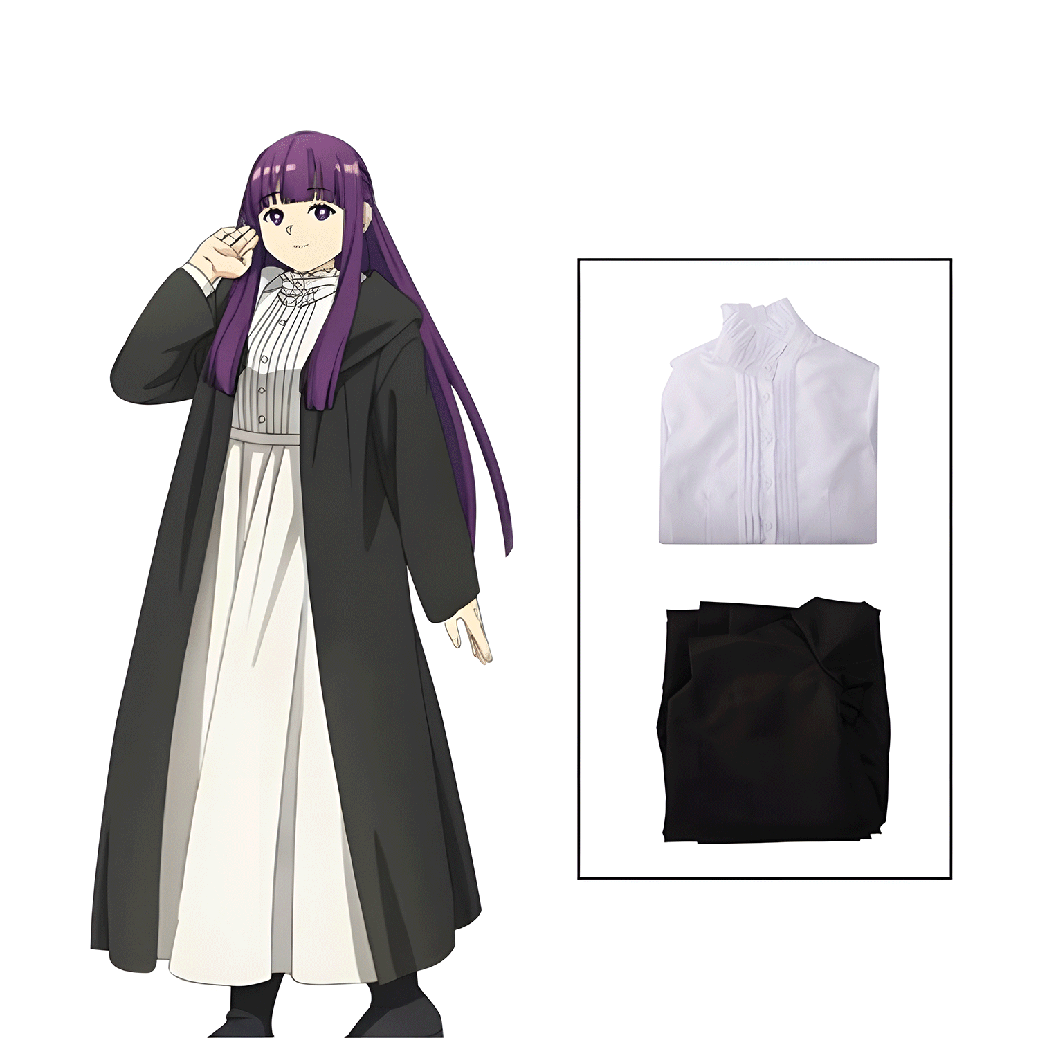 Frieren: Beyond Journey's End Costume Fern Cosplay Costume