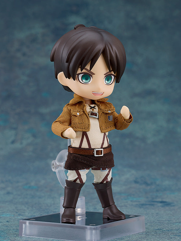 Attack on Titan Eren Yeager Q Version Figure - Cute Chibi Collectible 140mm